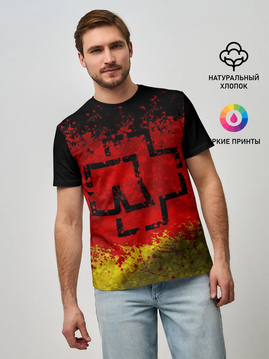 Мужская базовая футболка / Rammstein