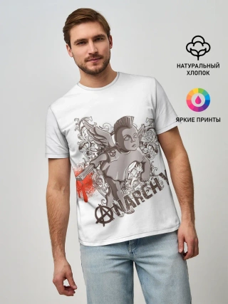 Мужская базовая футболка / АНГЕЛ АНАРХИИ
