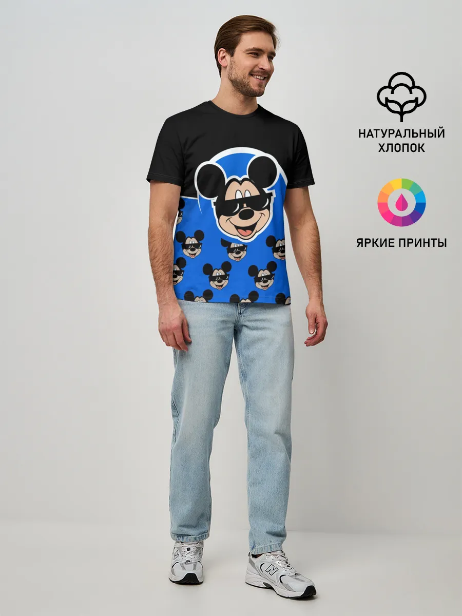 Мужская базовая футболка / Disney.Микки Маус