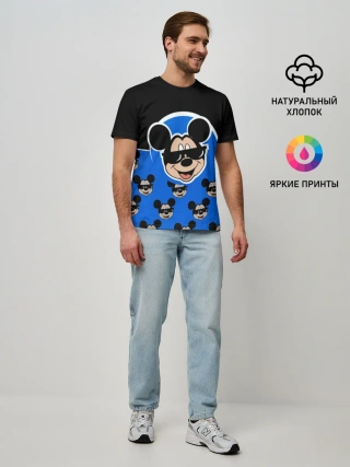 Мужская базовая футболка / Disney.Микки Маус