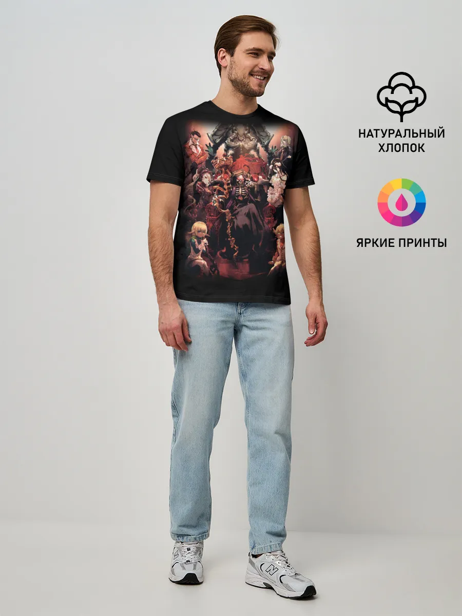 Мужская базовая футболка / Overlord