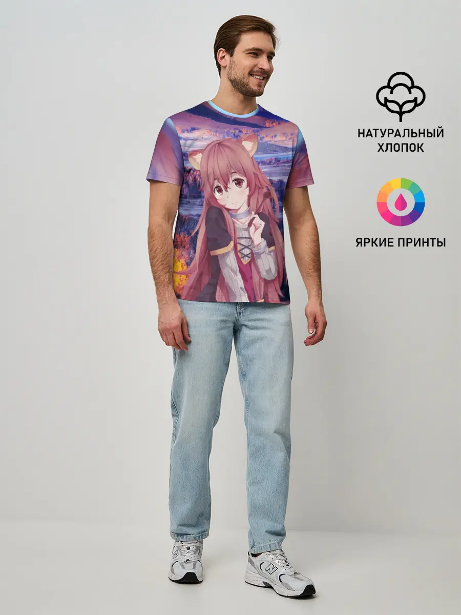 Мужская базовая футболка / Рафталия