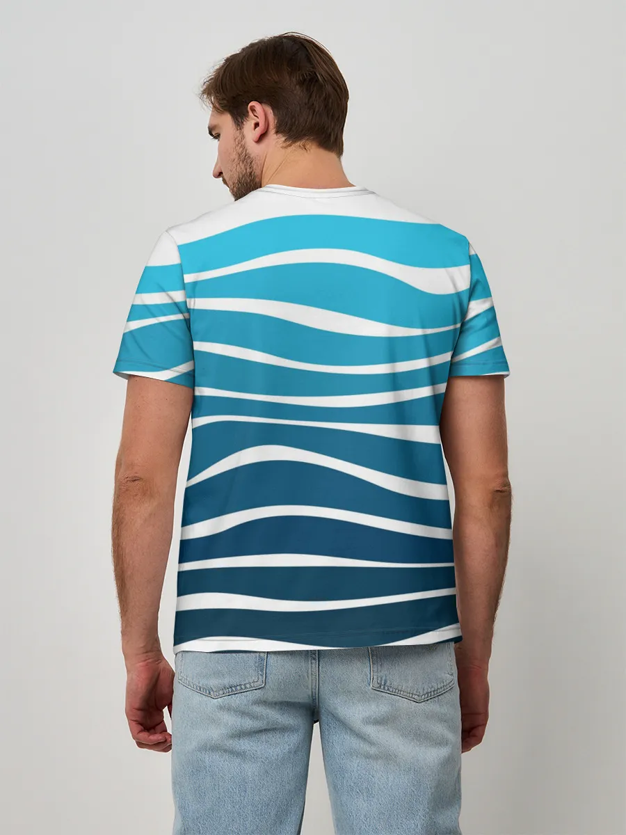 Мужская базовая футболка / Корабль