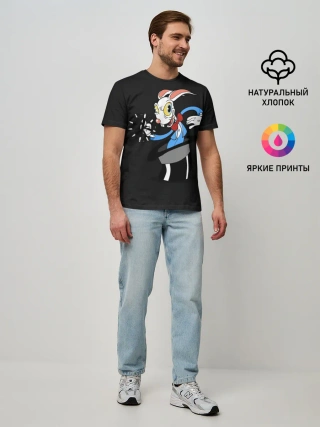 Мужская базовая футболка / Cuphead - Хопус Покус