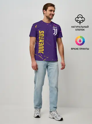Мужская базовая футболка / JUVENTUS / ЮВЕНТУС