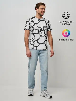 Мужская базовая футболка / БРОККОЛИ