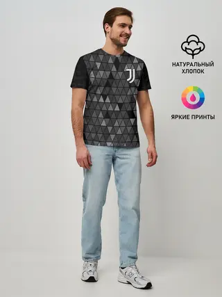 Мужская базовая футболка / Juventus | Ювентус