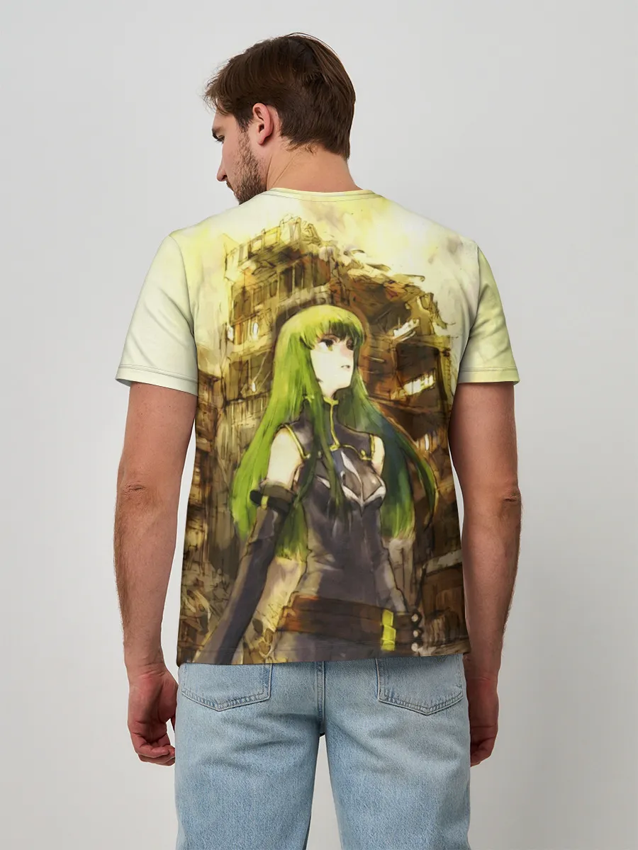 Мужская базовая футболка / Code Geass art