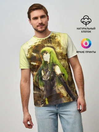 Мужская базовая футболка / Code Geass art