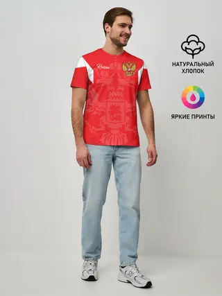 Мужская базовая футболка / Россия