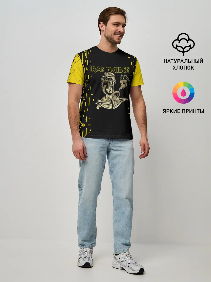 Мужская базовая футболка / IRON MAIDEN | АЙРОН МЕЙДЕН