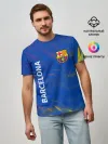 Мужская базовая футболка / BARCELONA / БАРСЕЛОНА
