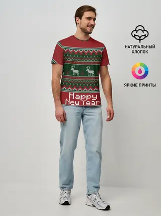 Мужская базовая футболка / Свитер