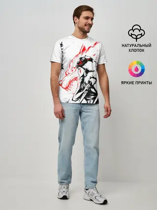 Мужская базовая футболка / Принцесса Мононоке