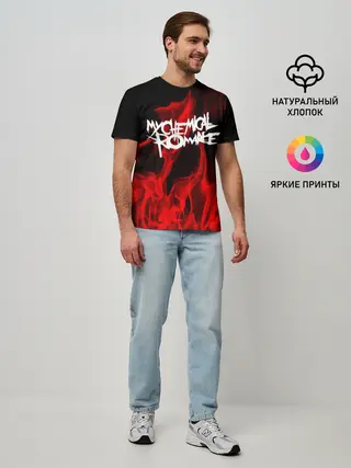 Мужская базовая футболка / My Chemical Romance