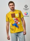 Мужская базовая футболка / Супер Марио