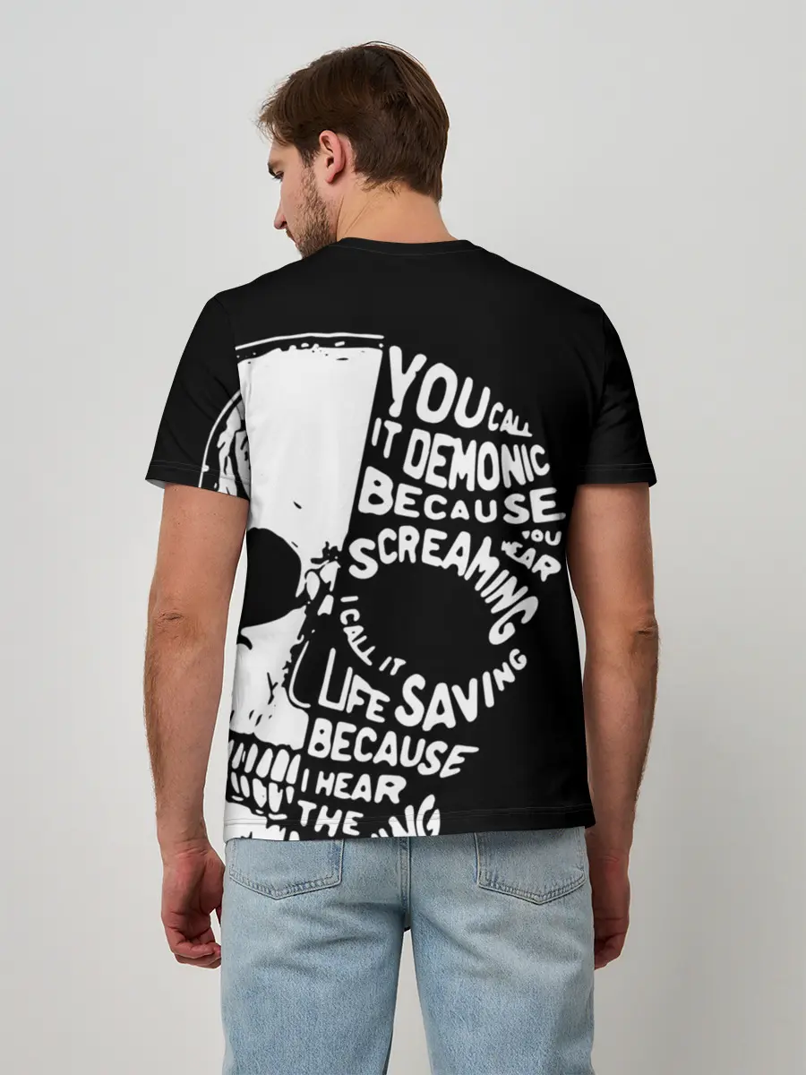 Мужская базовая футболка / Slipknot