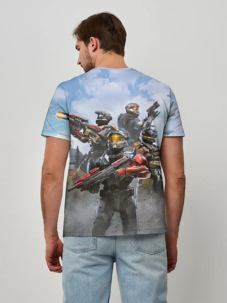 Мужская базовая футболка / Halo Infinite