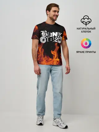 Мужская базовая футболка / Blink 182