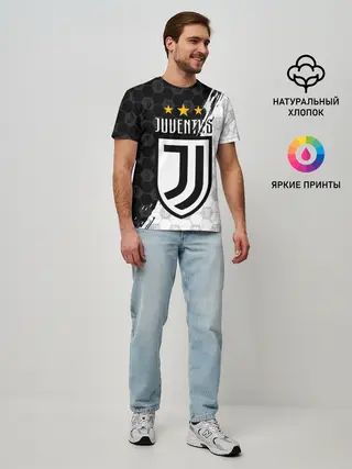 Мужская базовая футболка / JUVENTUS