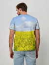Мужская базовая футболка / Желтый цвет весны