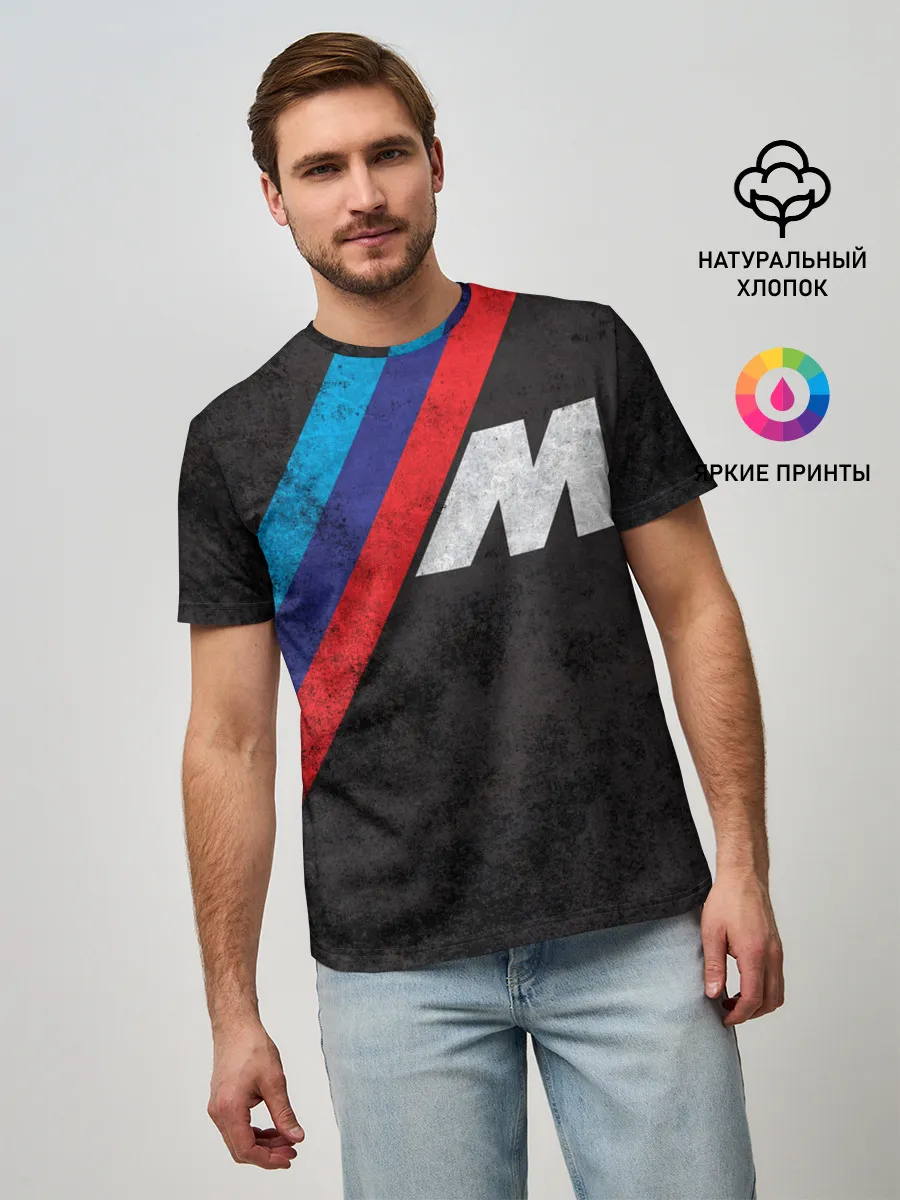 Мужская базовая футболка / BMW