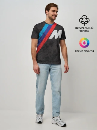 Мужская базовая футболка / BMW