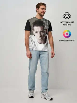 Мужская базовая футболка / Честер