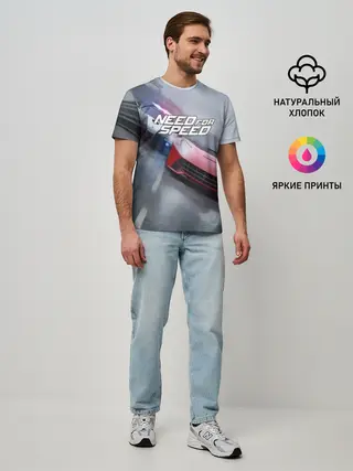 Мужская базовая футболка / NEED FOR SPEED