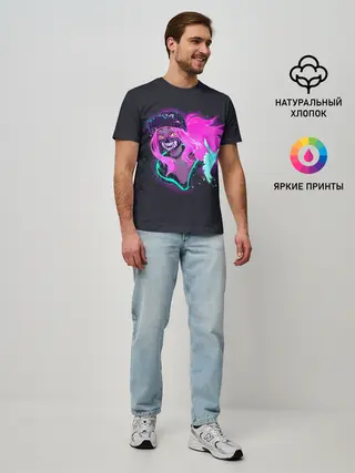 Мужская базовая футболка / Akali. KDA