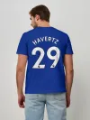 Мужская базовая футболка / Челси форма Хаверц 20-21
