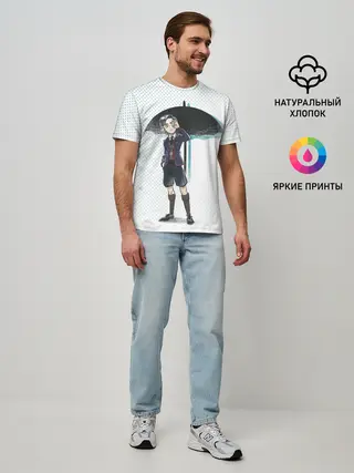 Мужская базовая футболка / Пятый из Академии