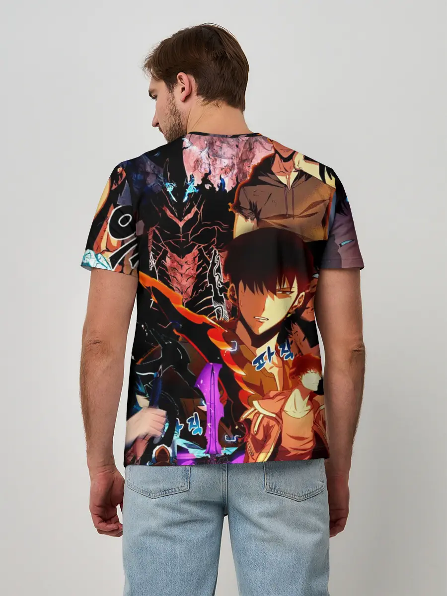 Мужская базовая футболка / Solo Leveling