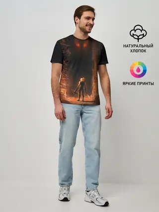 Мужская базовая футболка / Ведьмак