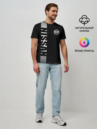 Мужская базовая футболка / NISSAN SPORT