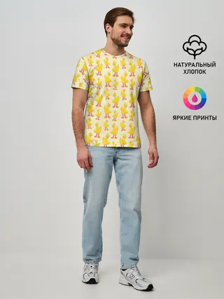 Мужская базовая футболка / Маленькие УтЯта