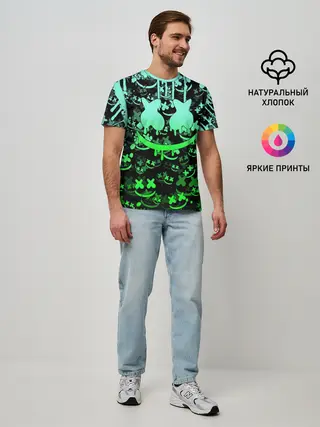 Мужская базовая футболка / MARSHMELLO