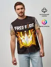 Мужская базовая футболка / Free Fire | Фри фаер