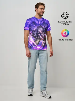 Мужская базовая футболка / Рэйзор | Genshin Impact | Геншин Импакт