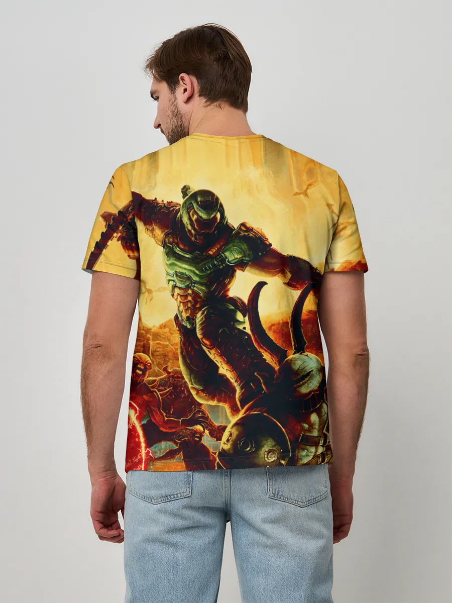 Мужская базовая футболка / Doom Eternal