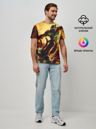 Мужская базовая футболка / Doom Eternal