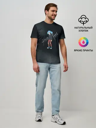 Мужская базовая футболка / Sally Face