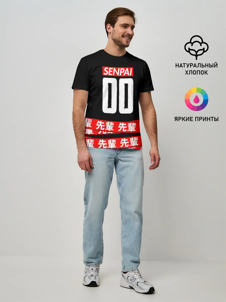 Мужская базовая футболка / Anime