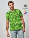 Мужская базовая футболка / Green Slime