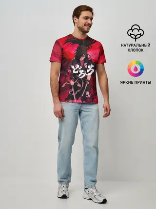 Мужская базовая футболка / Dororo Poster | Дороро Постер