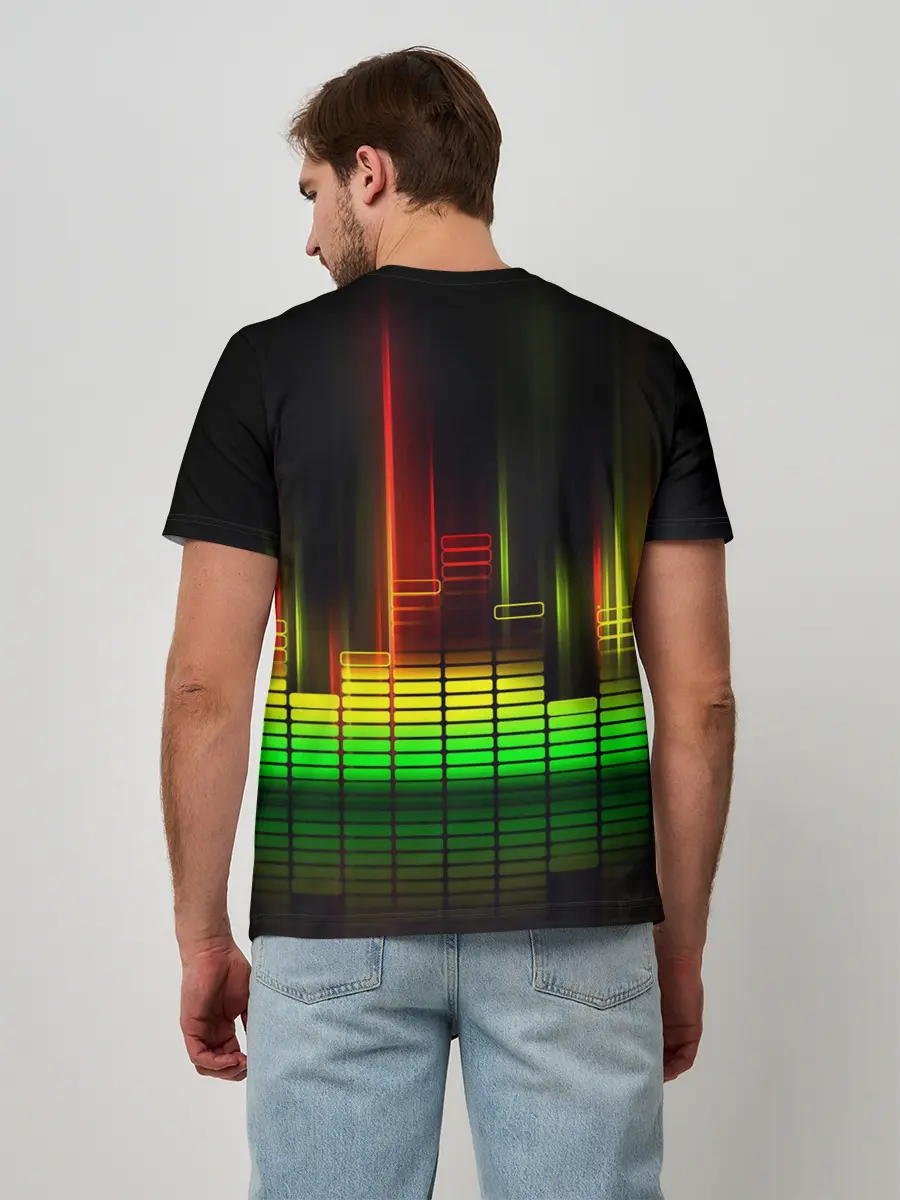 Мужская базовая футболка / эквалайзер