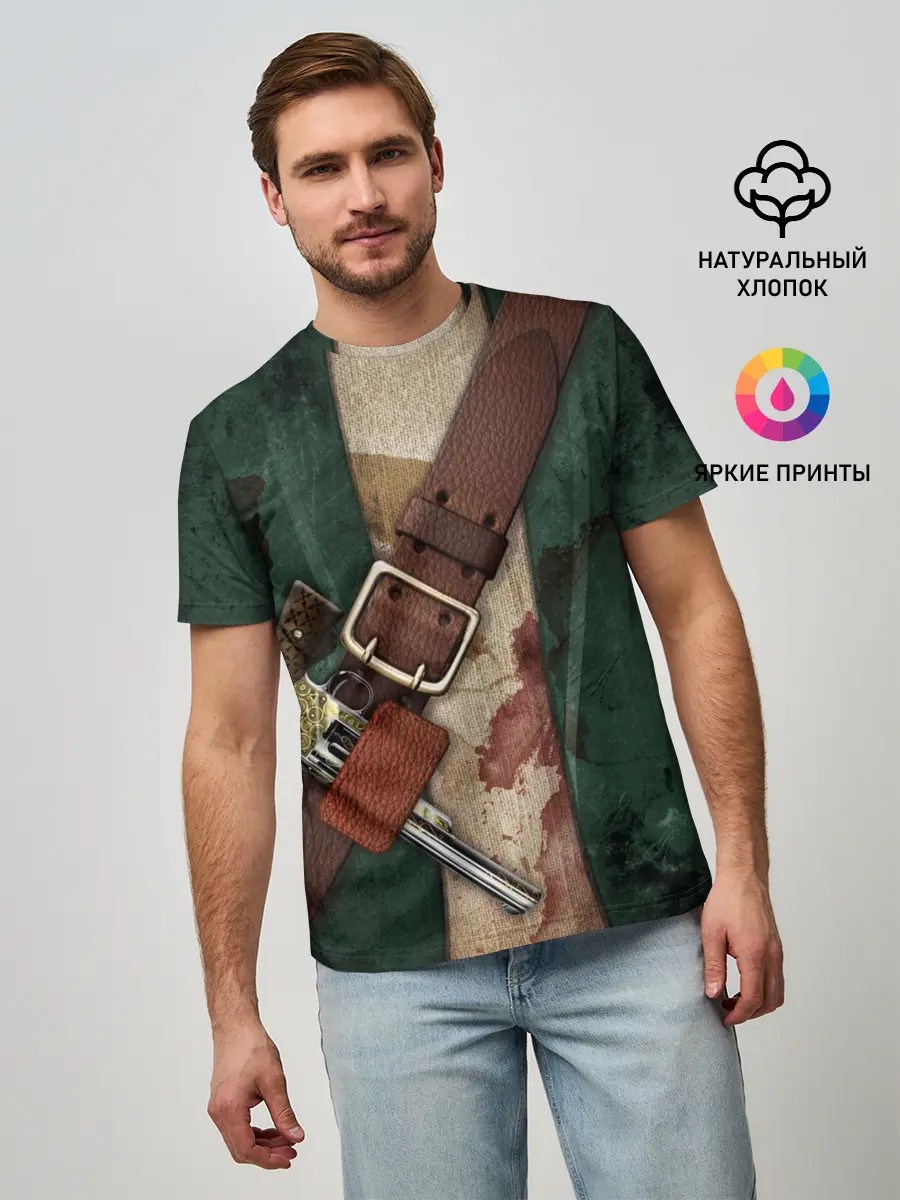 Мужская базовая футболка / Пират