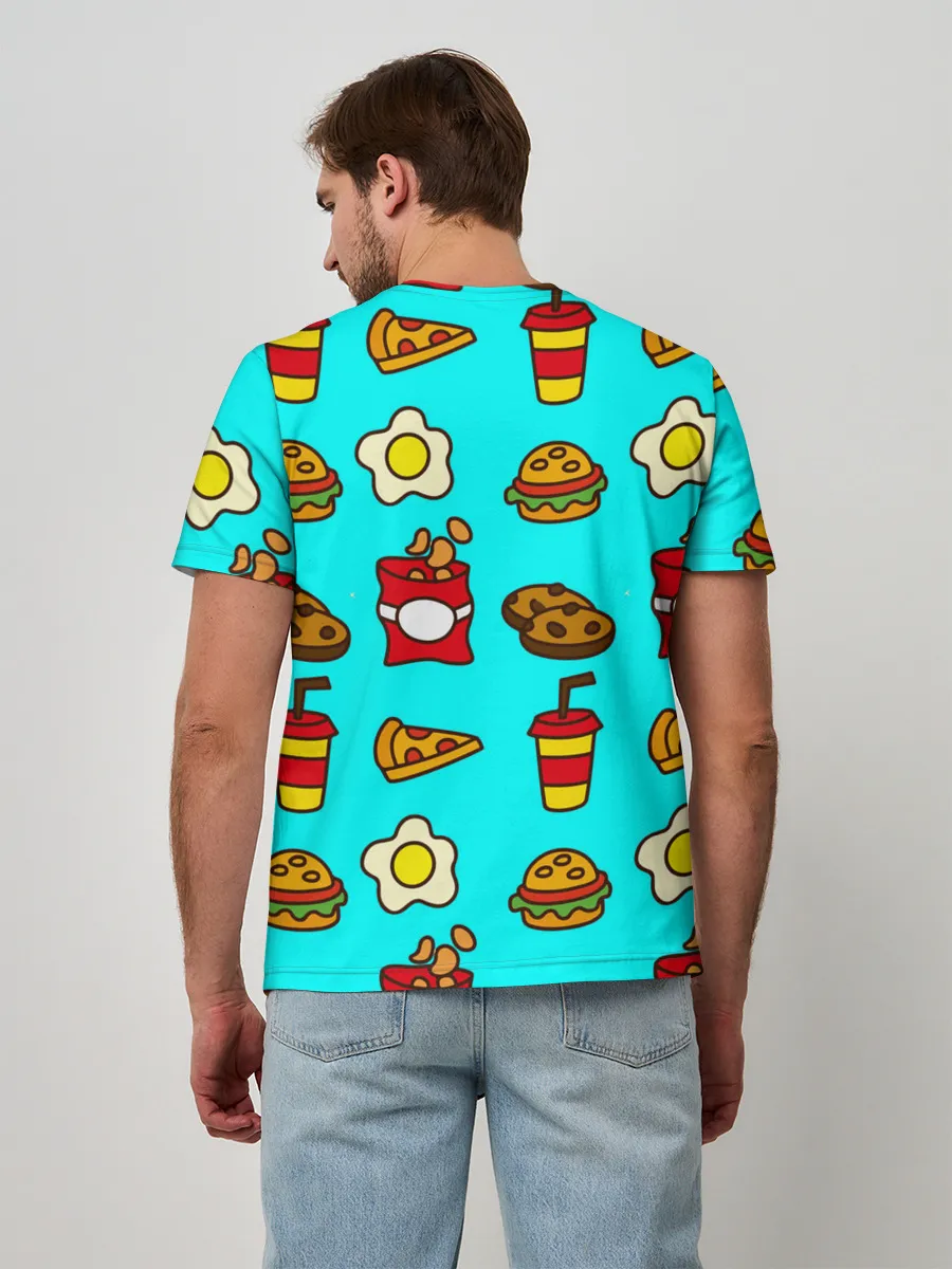 Мужская базовая футболка / Вкусняхи из Макдака!