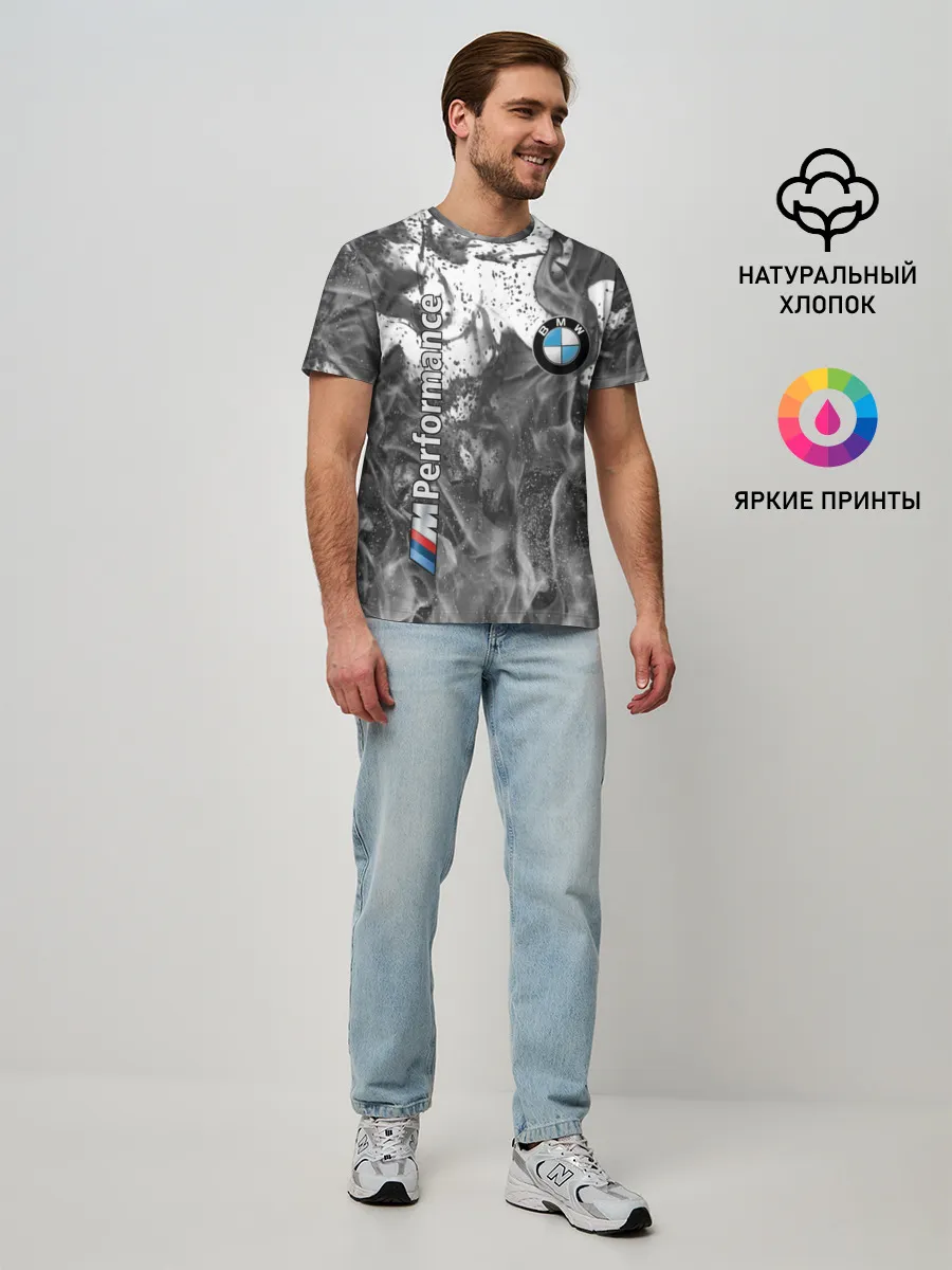 Мужская базовая футболка / BMW