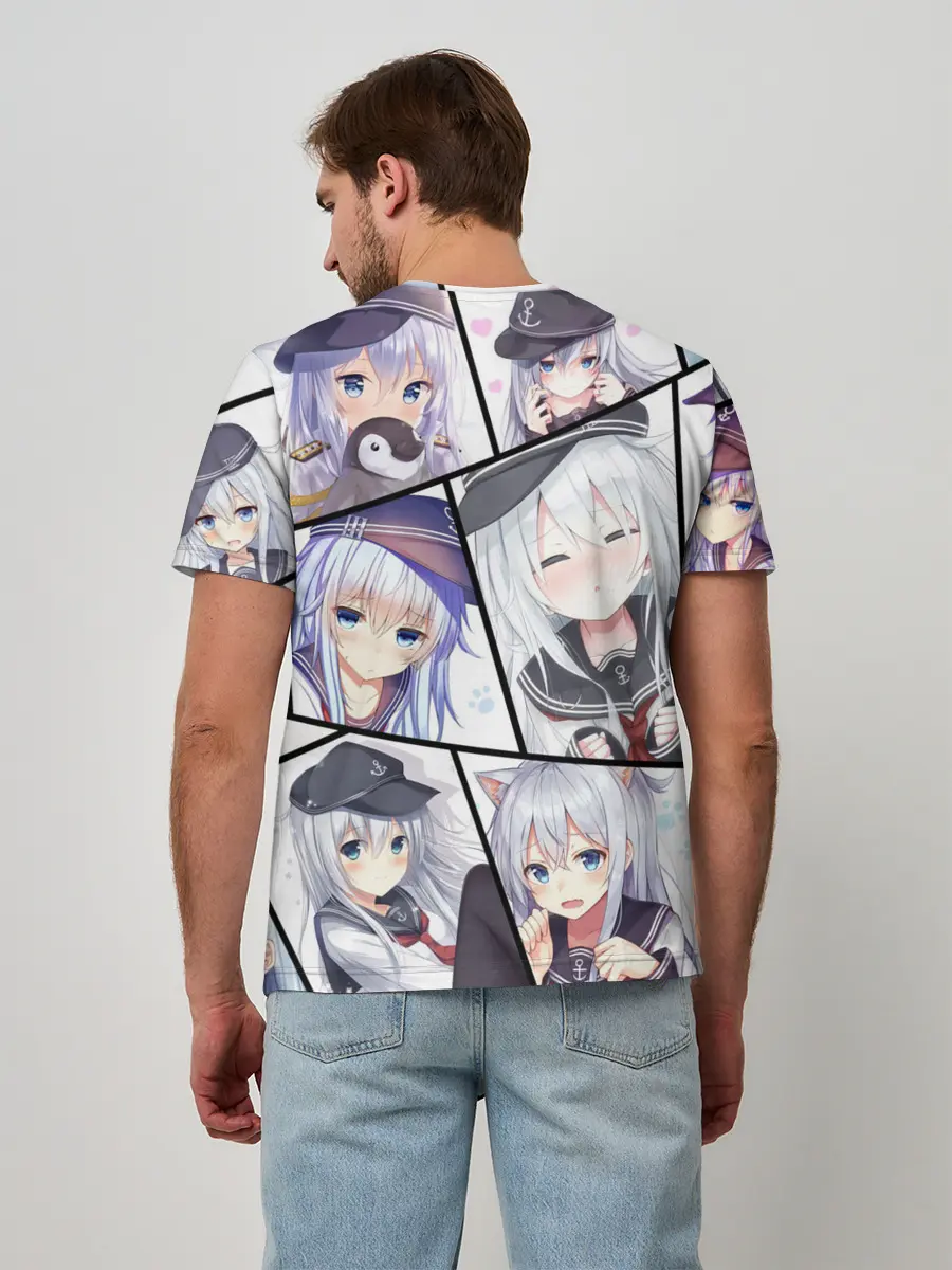 Мужская базовая футболка / Kantai Collection: Hibiki